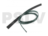 Q-HS-0013 Quantum Servo Braid 1m with 240mm Blk/Green heat shrink OD7mm  